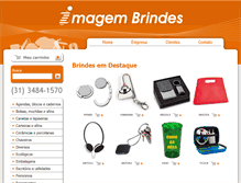 Tablet Screenshot of imagembrindes.com.br